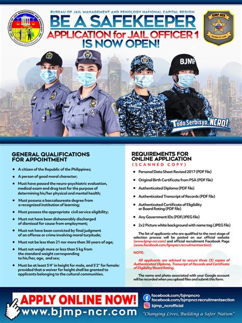bjmp quota 2024 ncr|APPLY NOW! BJMP NCR is Hiring Jail Officers for 2024 Quota.